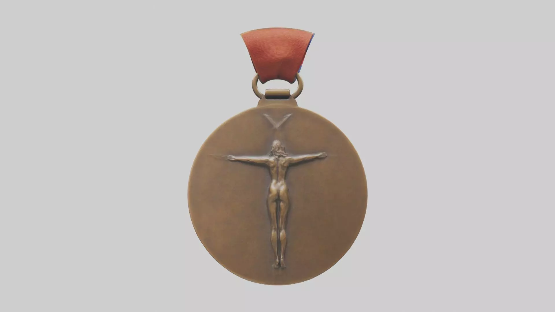 Bronze Medal for Courage model 3D model_0