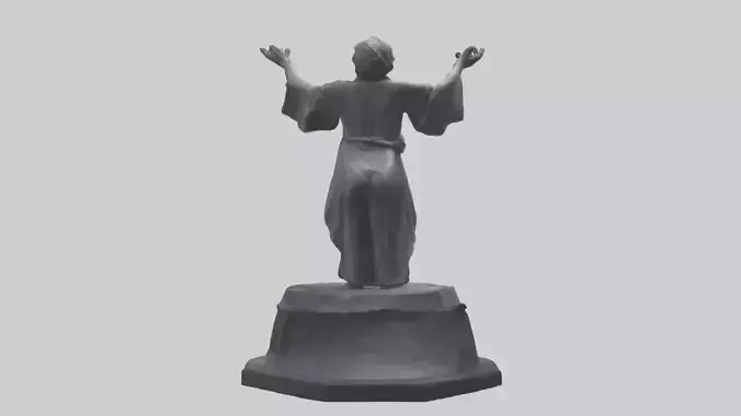 Breaking the Silence statue model