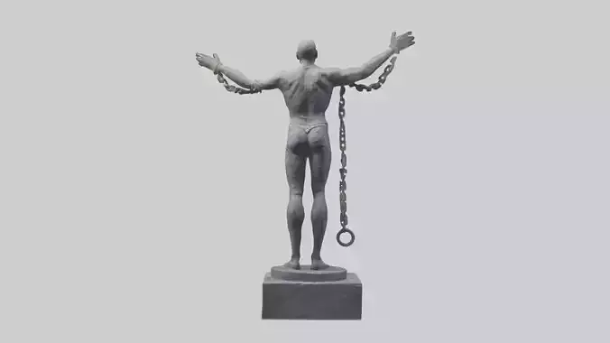 Breaking Oppression statue model