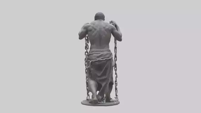 Break the Chains statue model