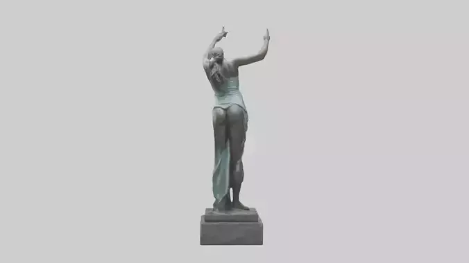 Break Free statue model