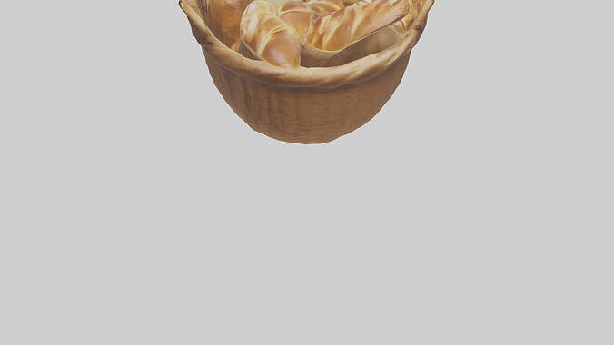 Bread Basket model 3D model 4