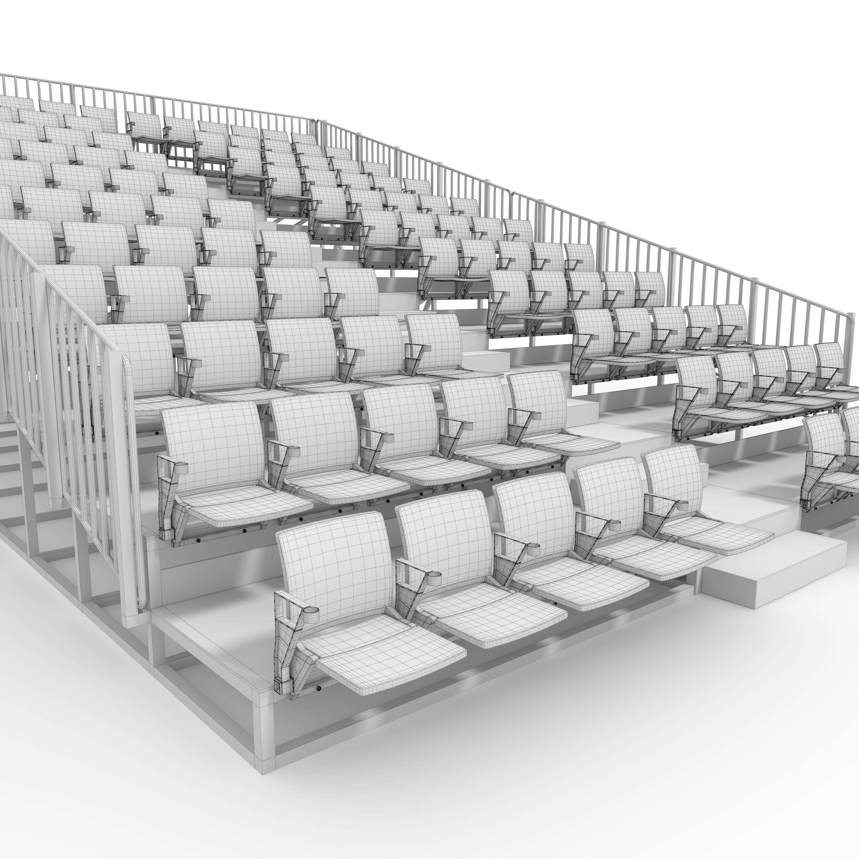 Bleachers 38 3D model_17
