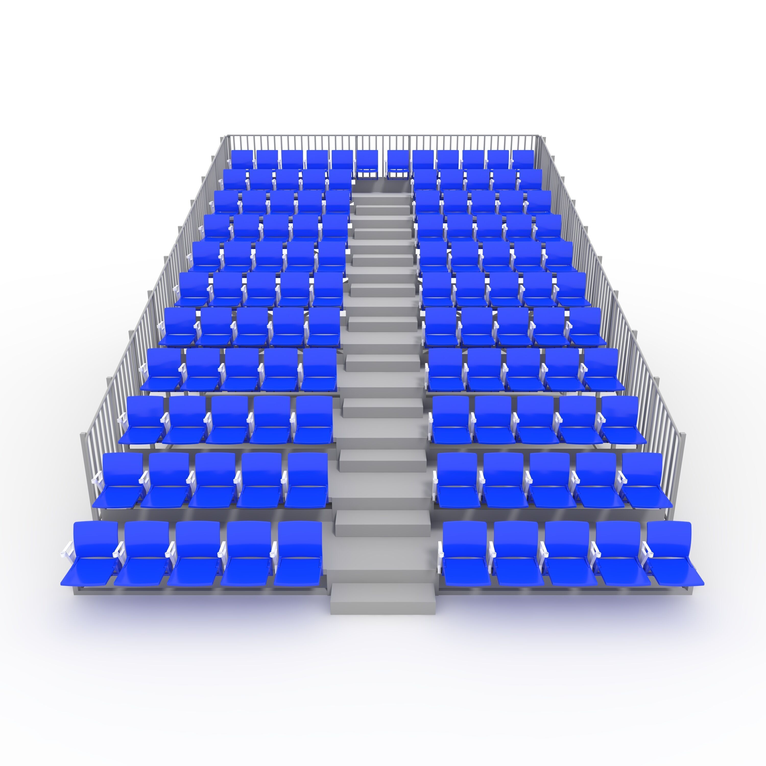 Bleachers 38 3D model_2