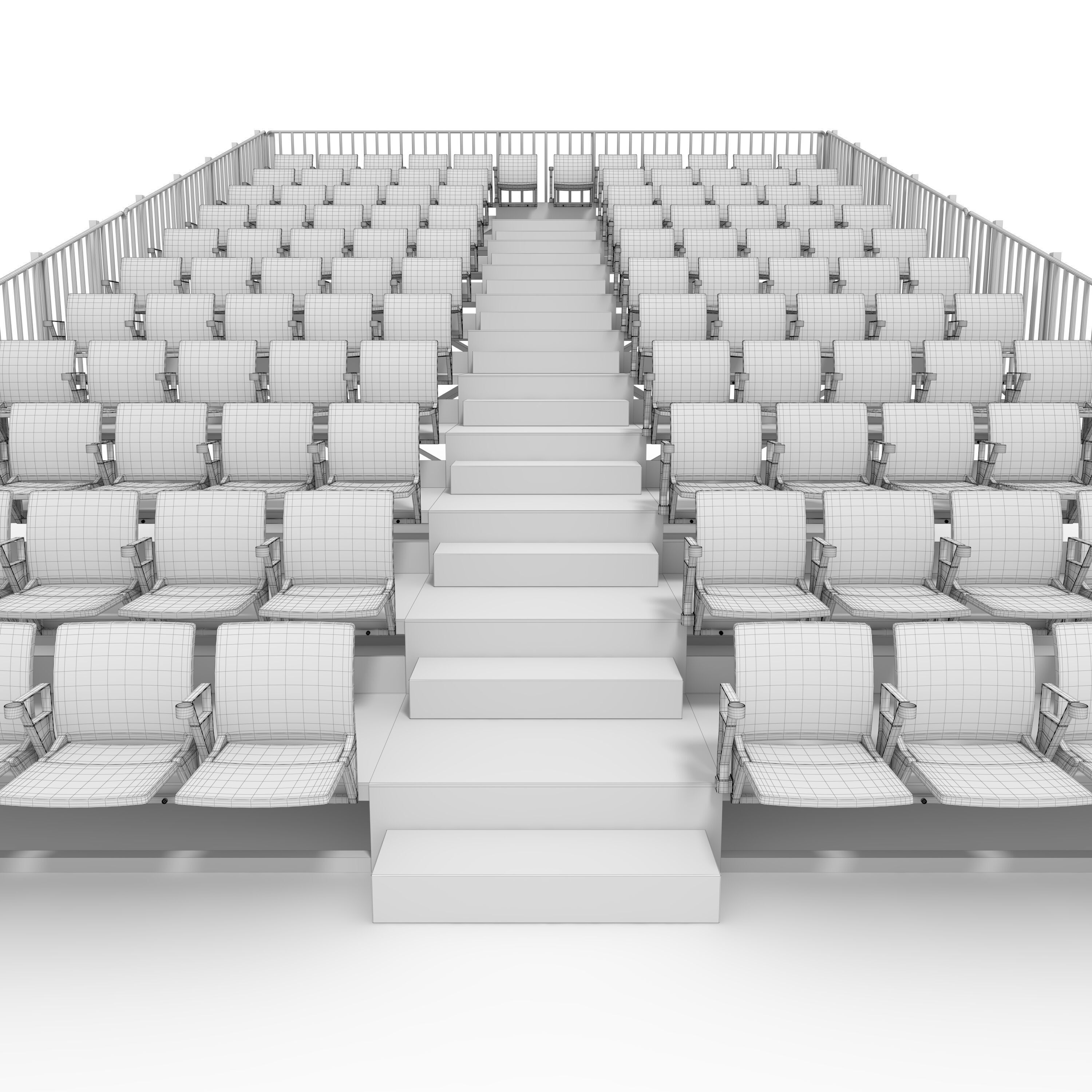 Bleachers 38 3D model_19