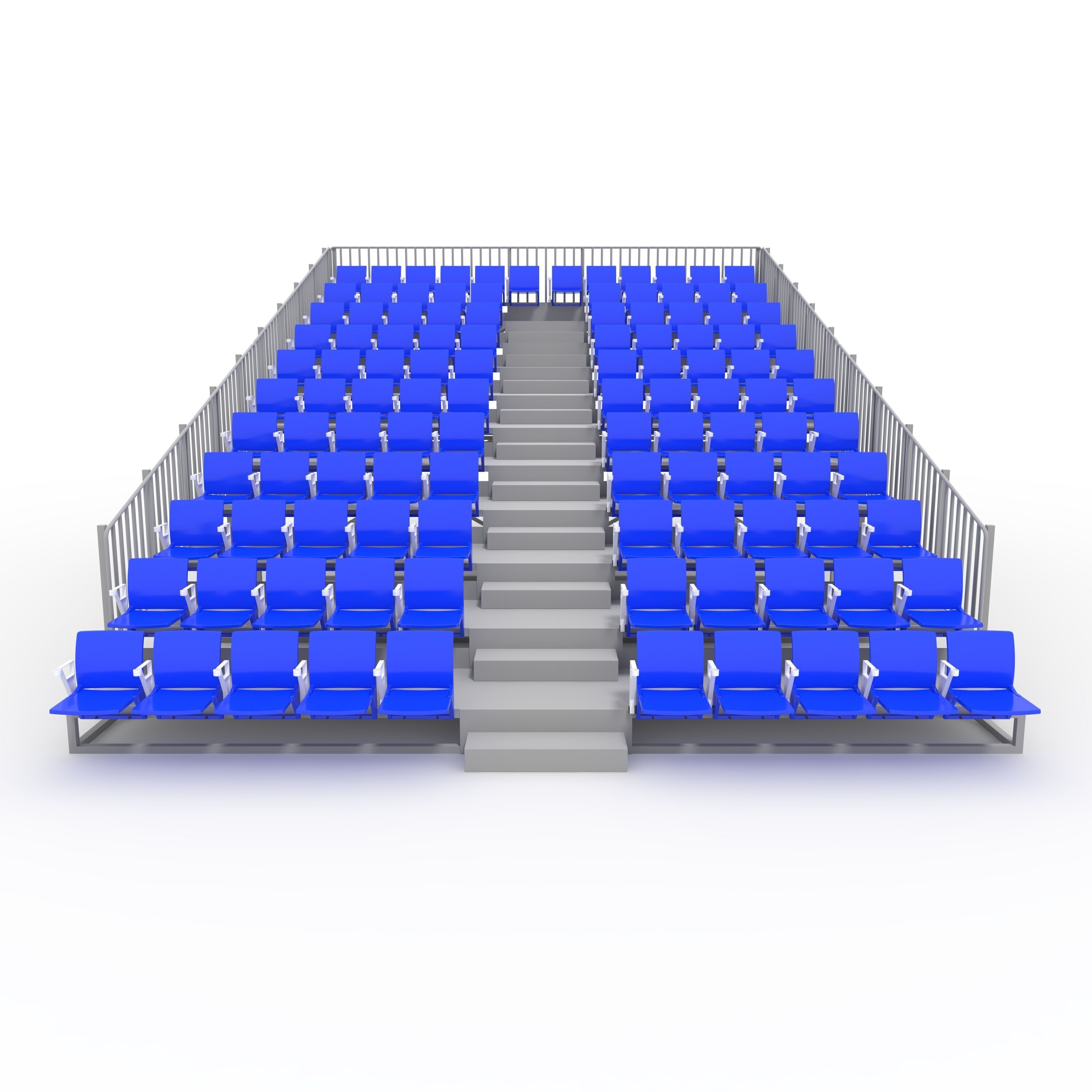Bleachers 38 3D model_10