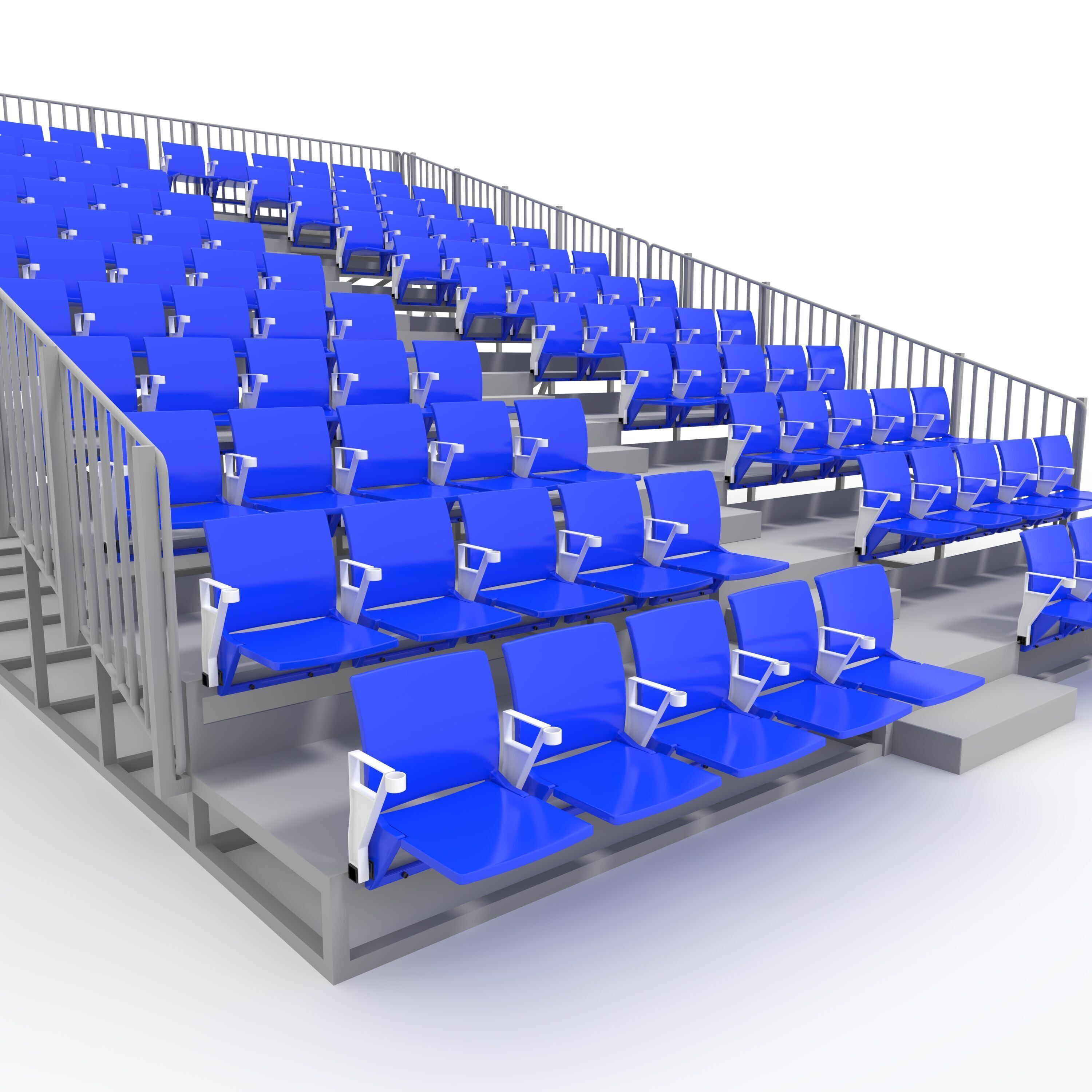 Bleachers 38 3D model_16