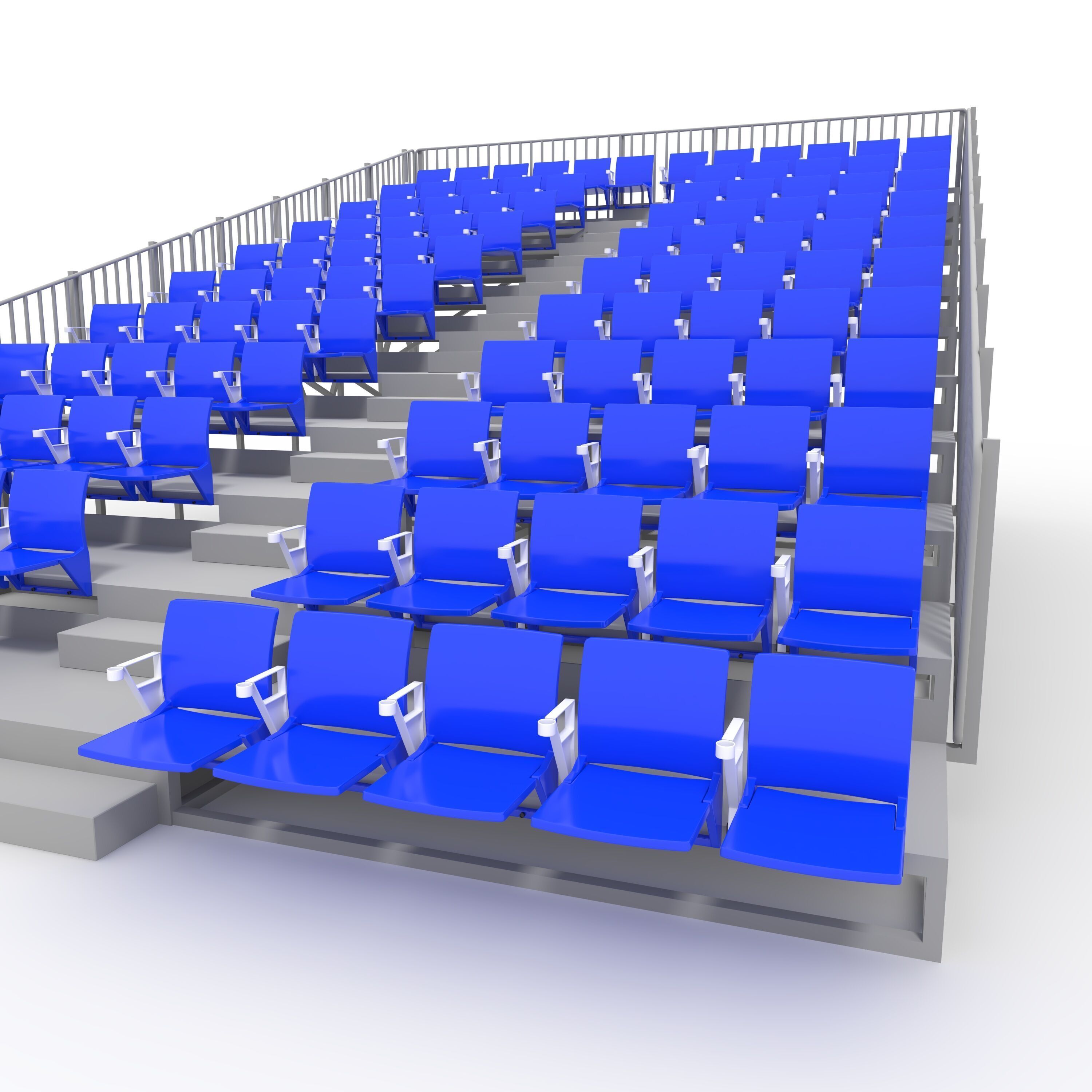 Bleachers 38 3D model_22