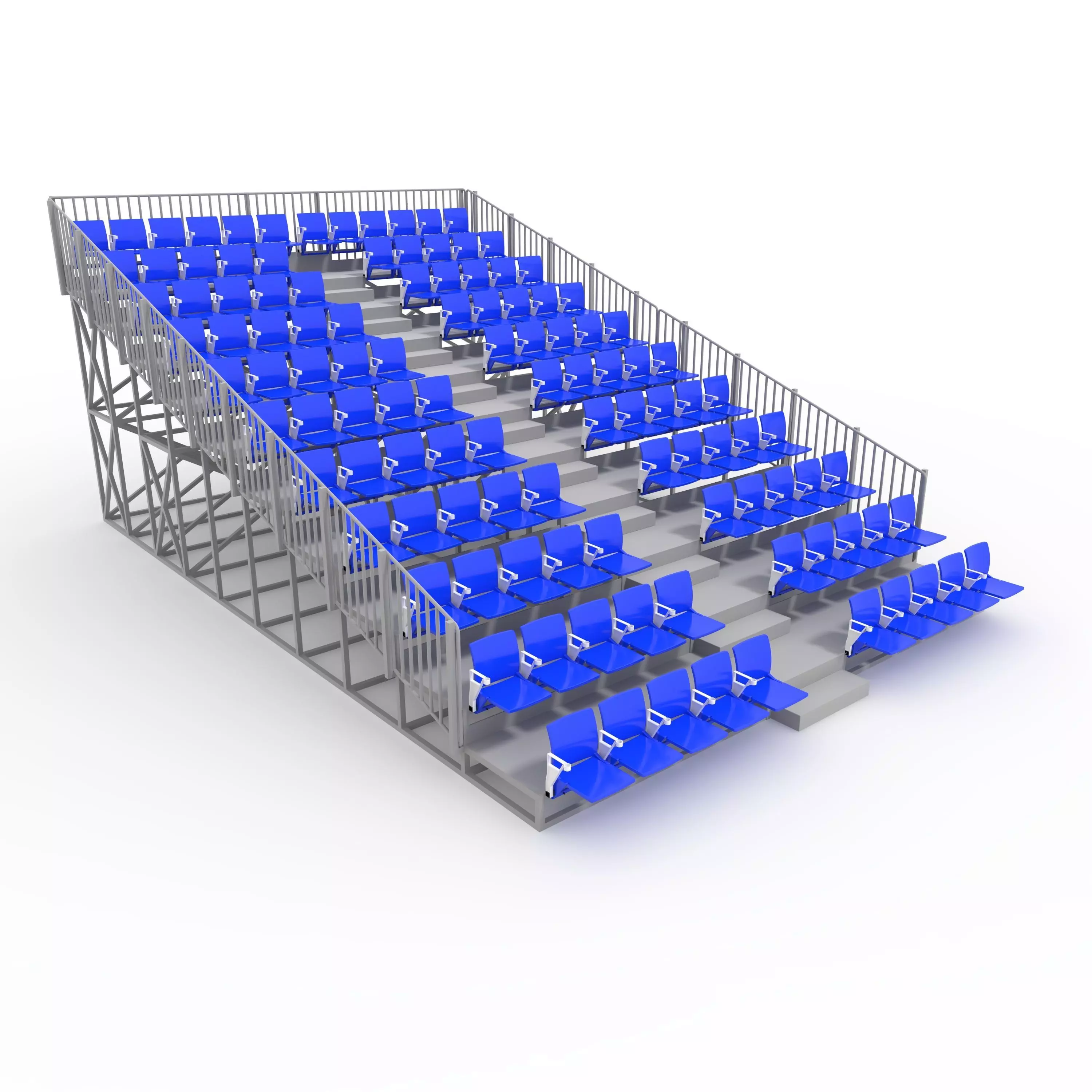 Bleachers 38 3D model_0