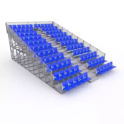 Bleachers 38 3D model