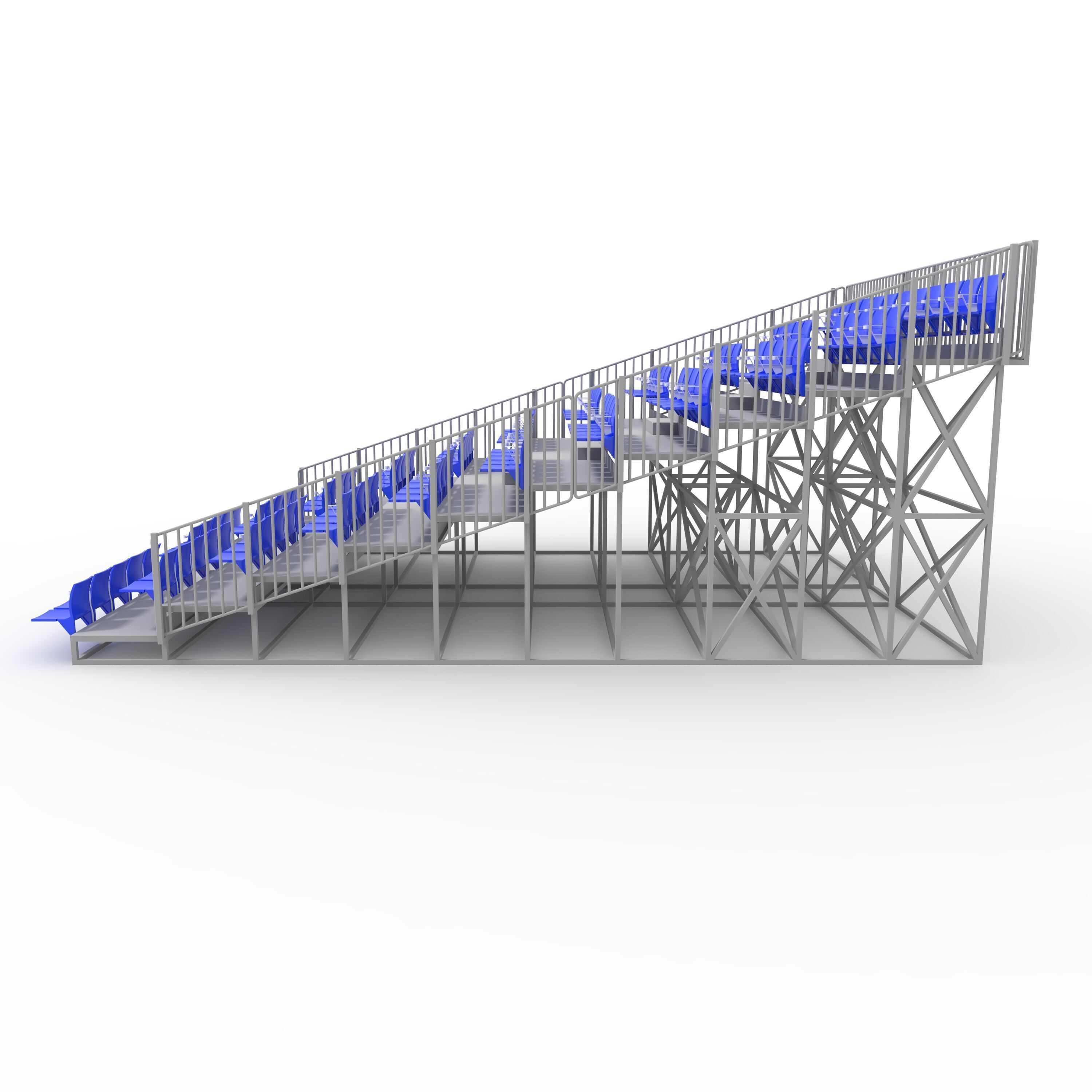 Bleachers 38 3D model_12