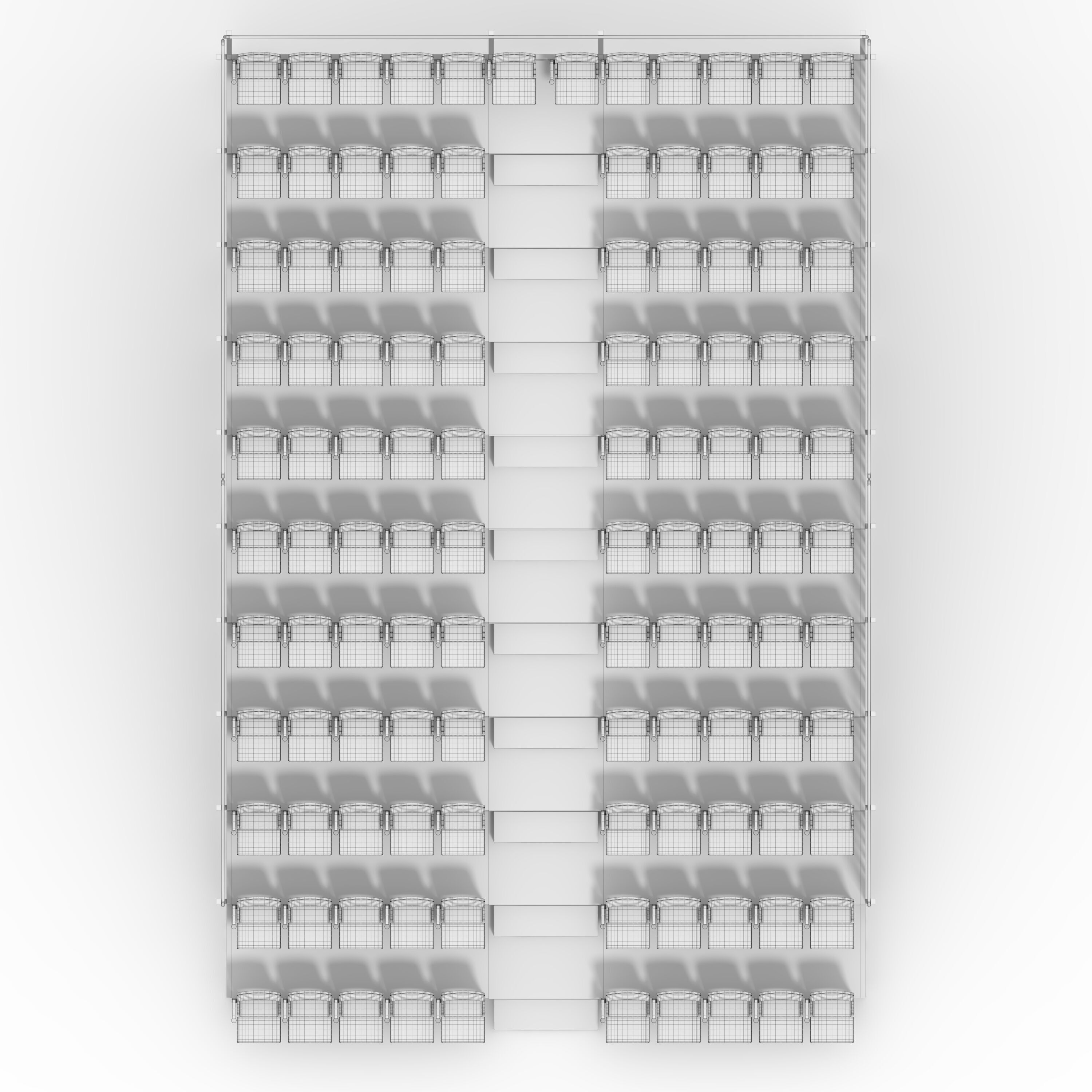 Bleachers 38 3D model_25