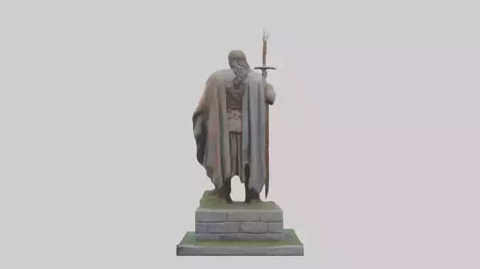 Braveheart Statue model 3D model