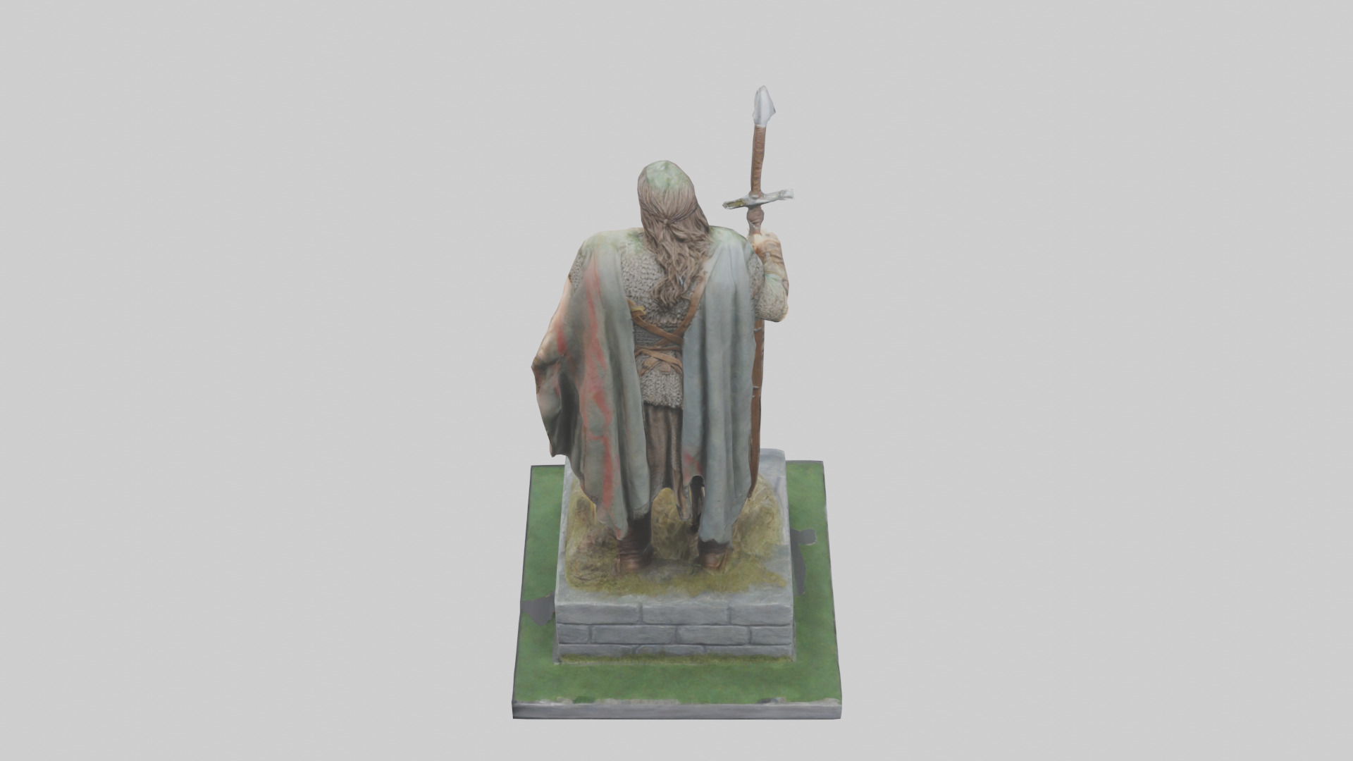Braveheart Statue model 3D model_15