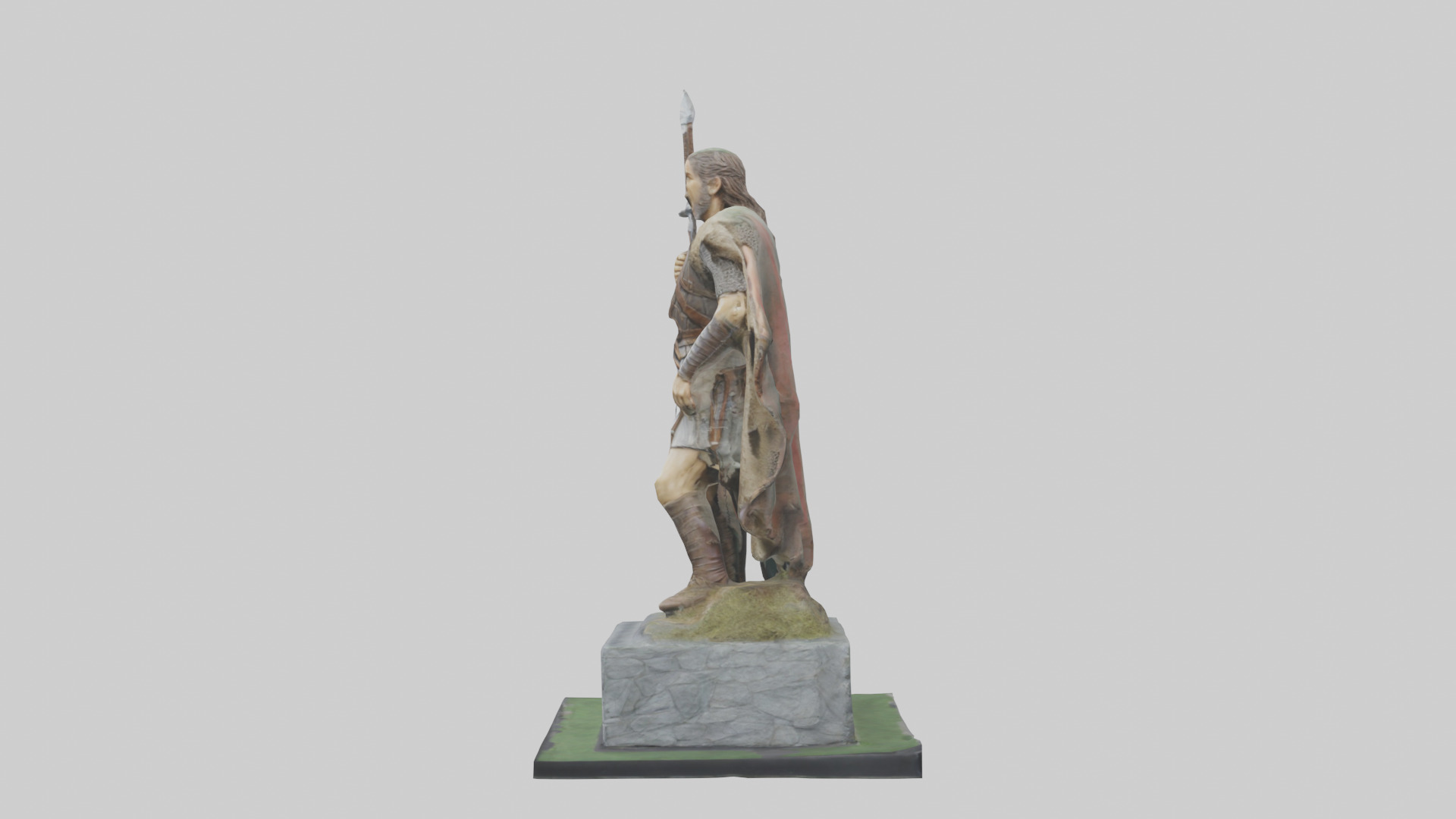 Braveheart Statue model 3D model_12