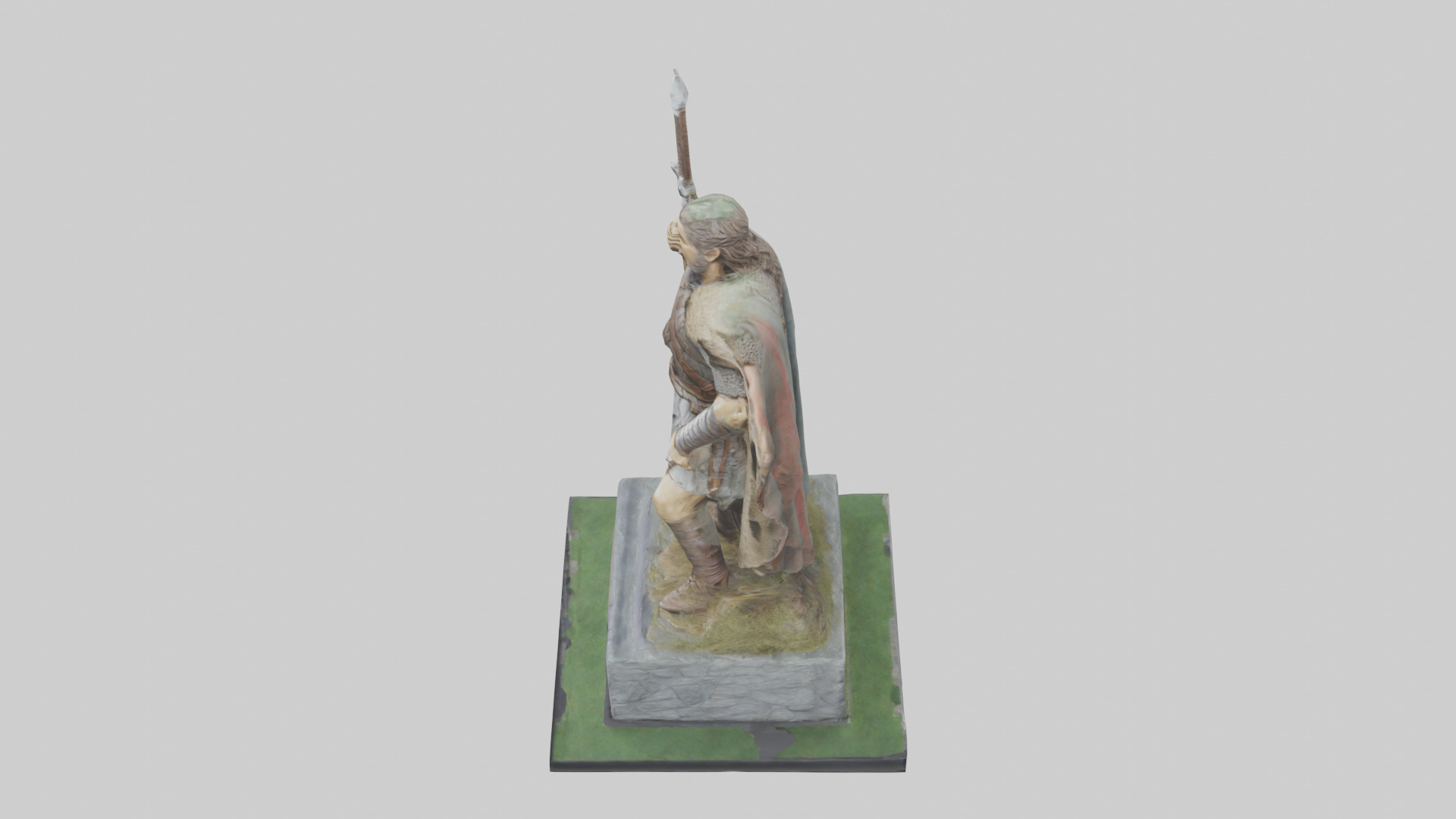 Braveheart Statue model 3D model_17