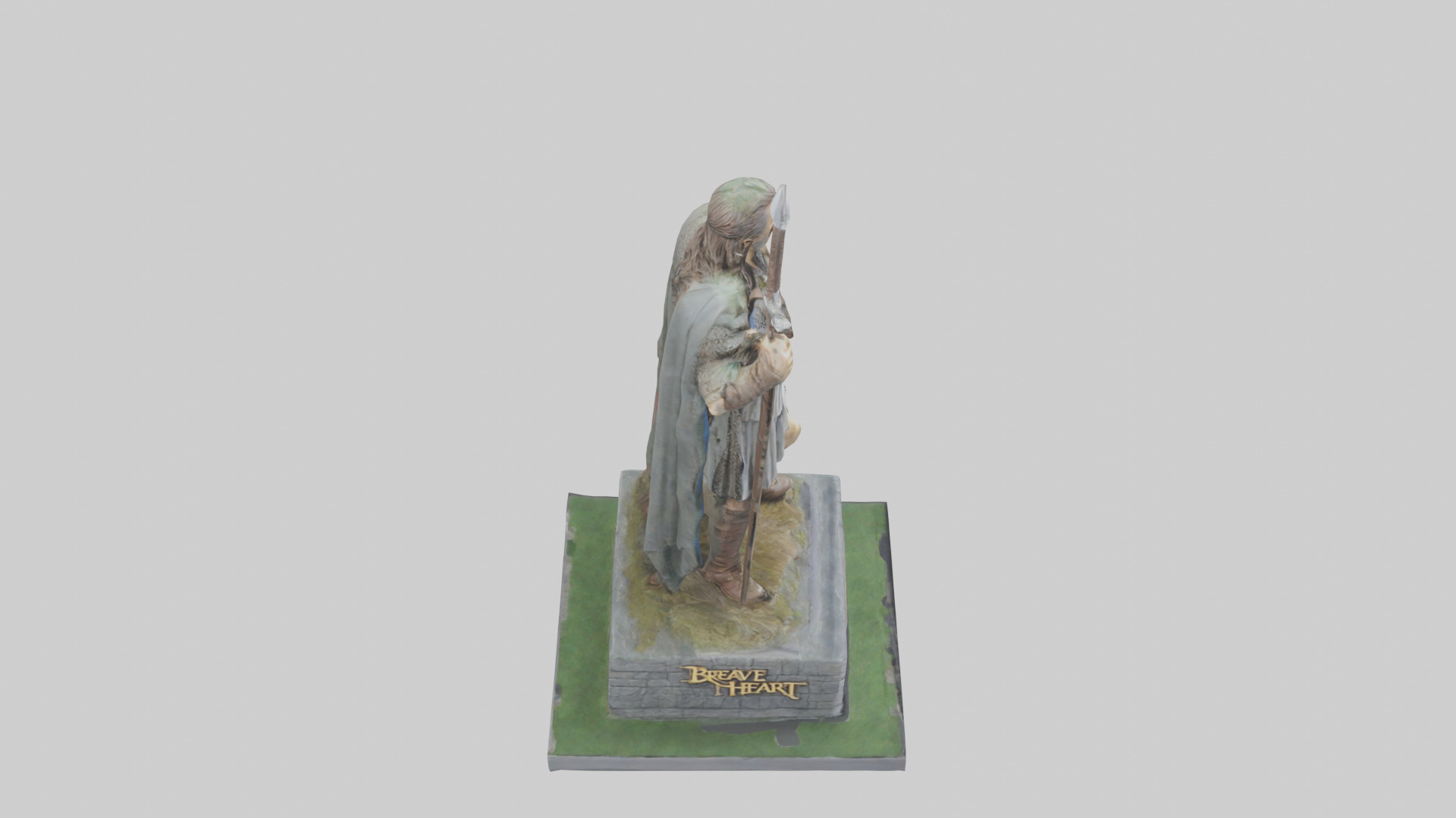 Braveheart Statue model 3D model_18