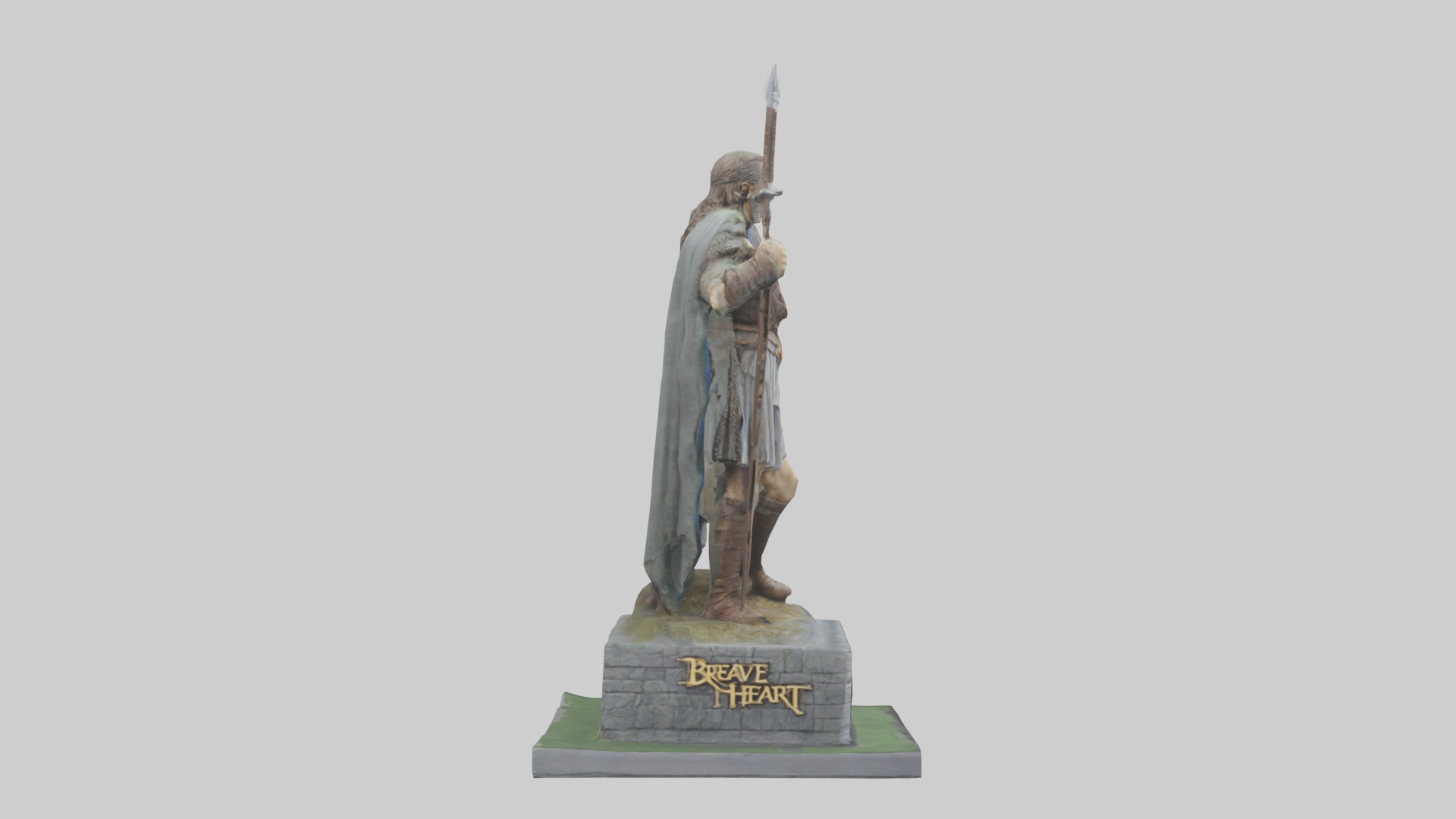 Braveheart Statue model 3D model_13