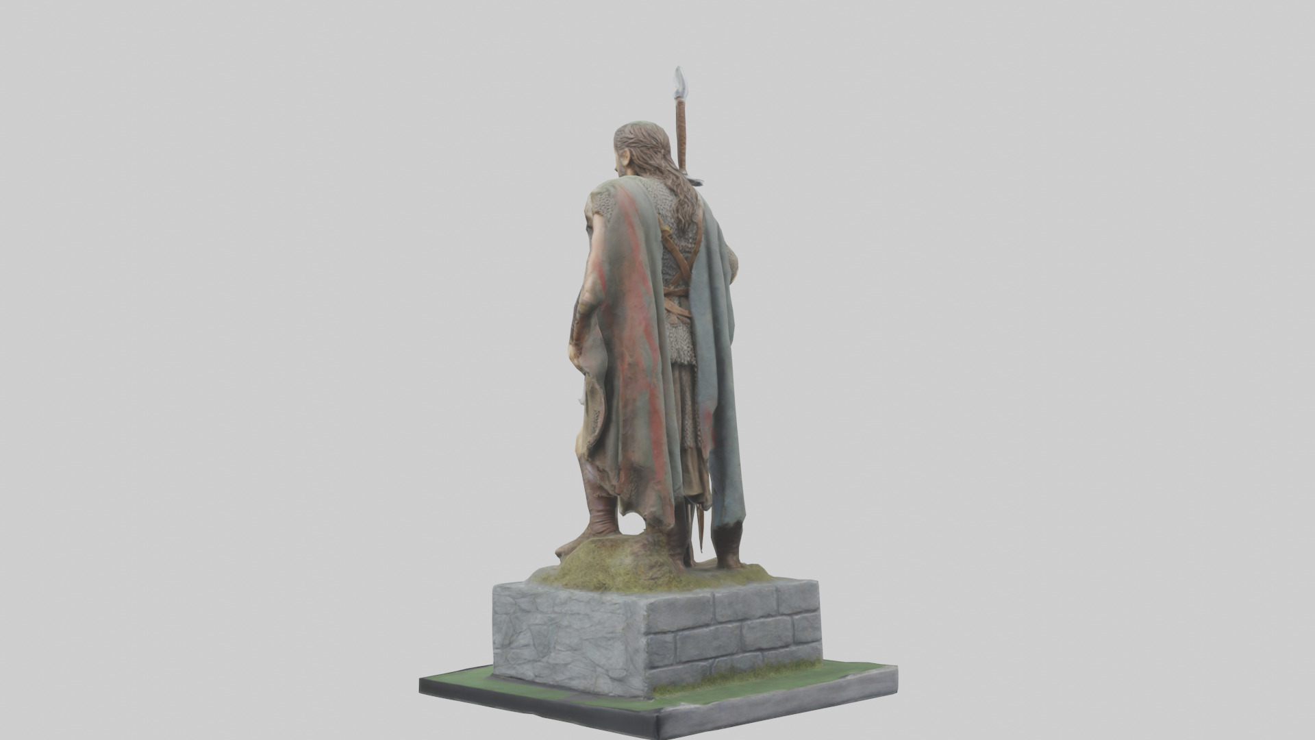 Braveheart Statue model 3D model_1