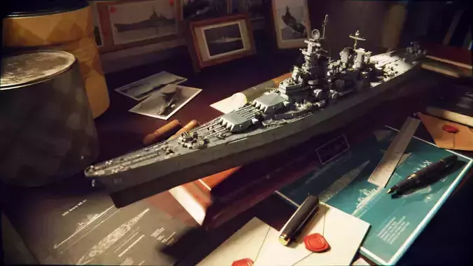 USS Iowa - BB61