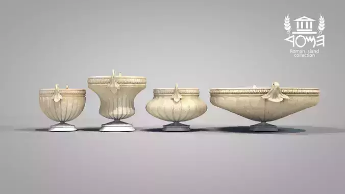 Roman Island Vases