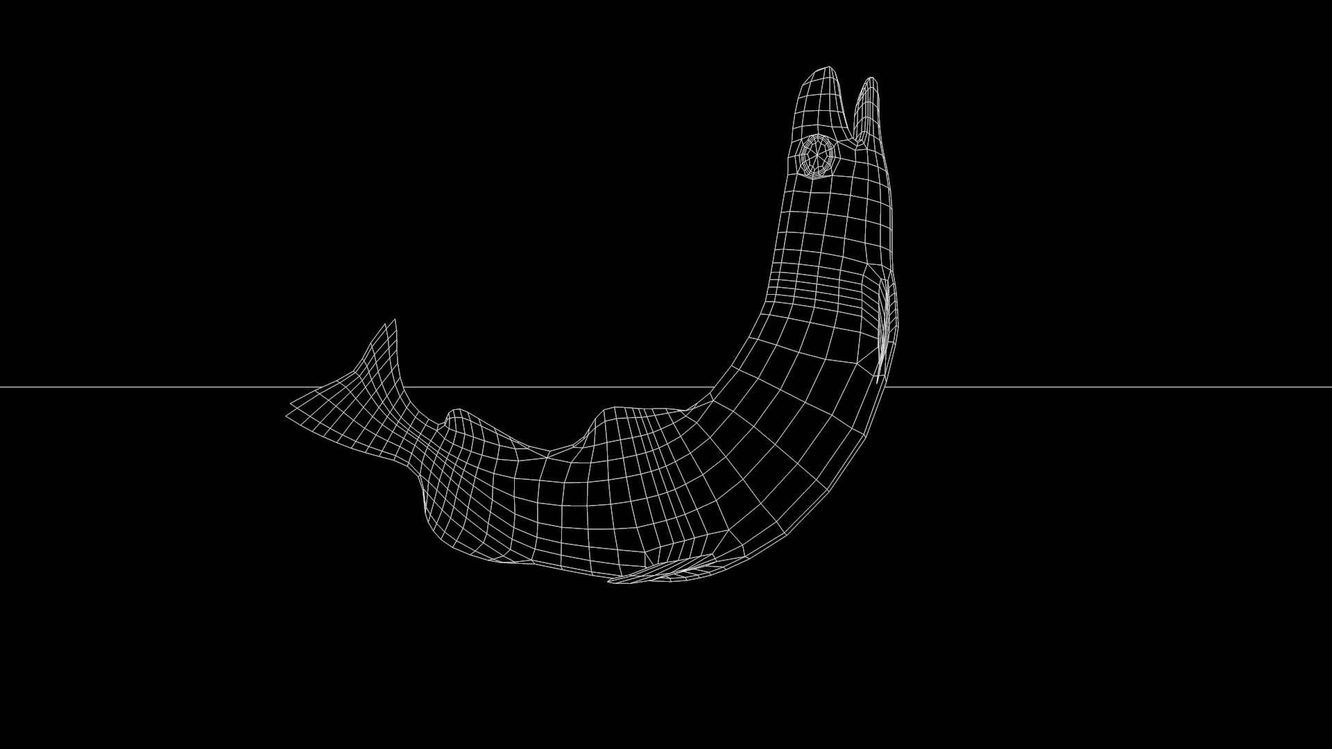 Bronze Fish Statues 3D model_14