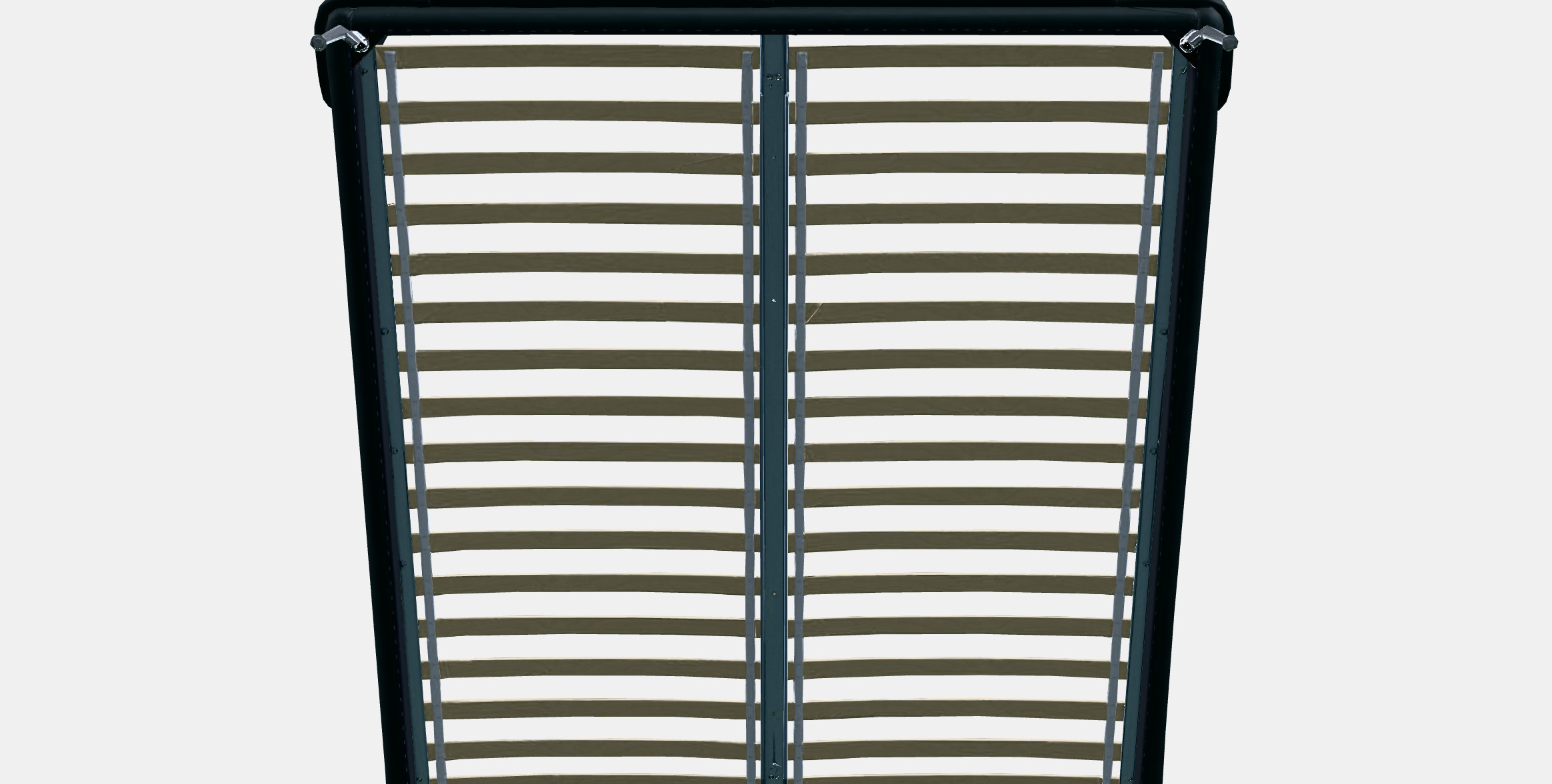 TUFJORD Upholstered bed frame Low-poly 3D model_8