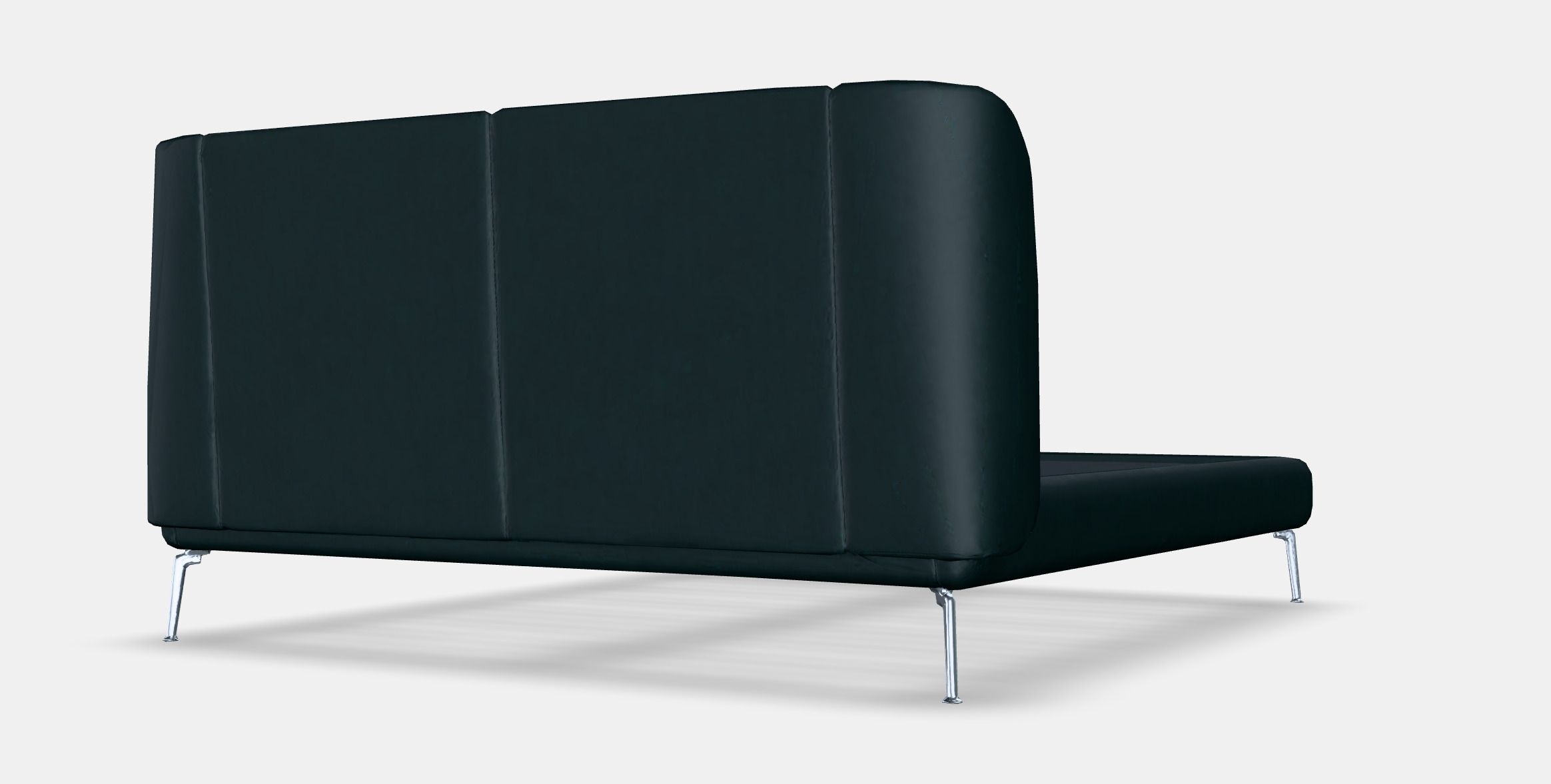 TUFJORD Upholstered bed frame Low-poly 3D model_7