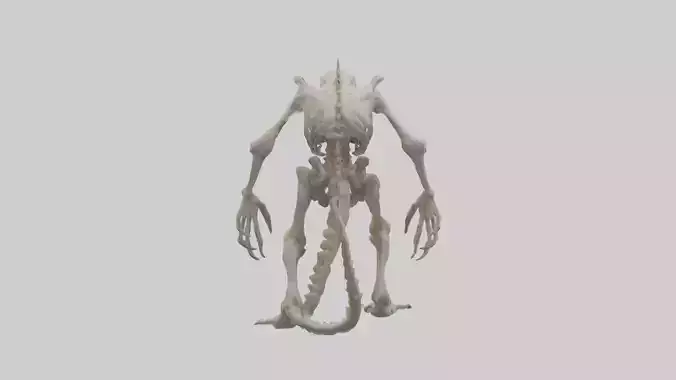 Bone creature model