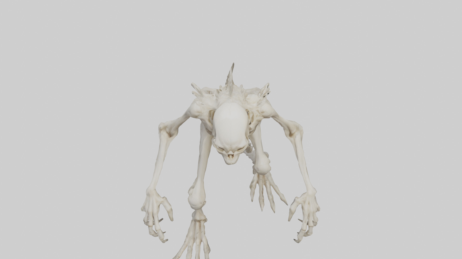 Bone creature model 3D model_16