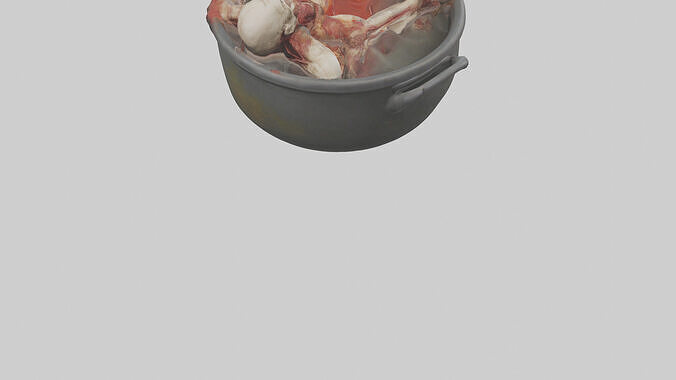 Boiling corpse model 3D model 5