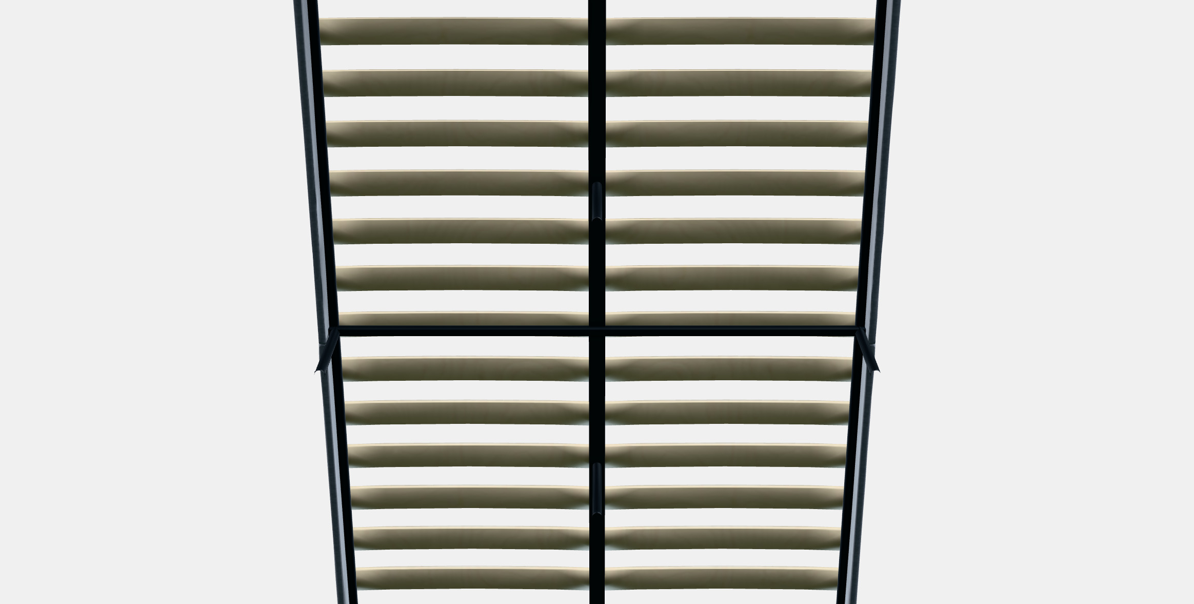 SLATTUM Upholstered bed frame Low-poly 3D model_7