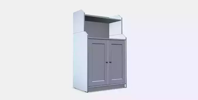 HAUGA Cabinet with 2 doors