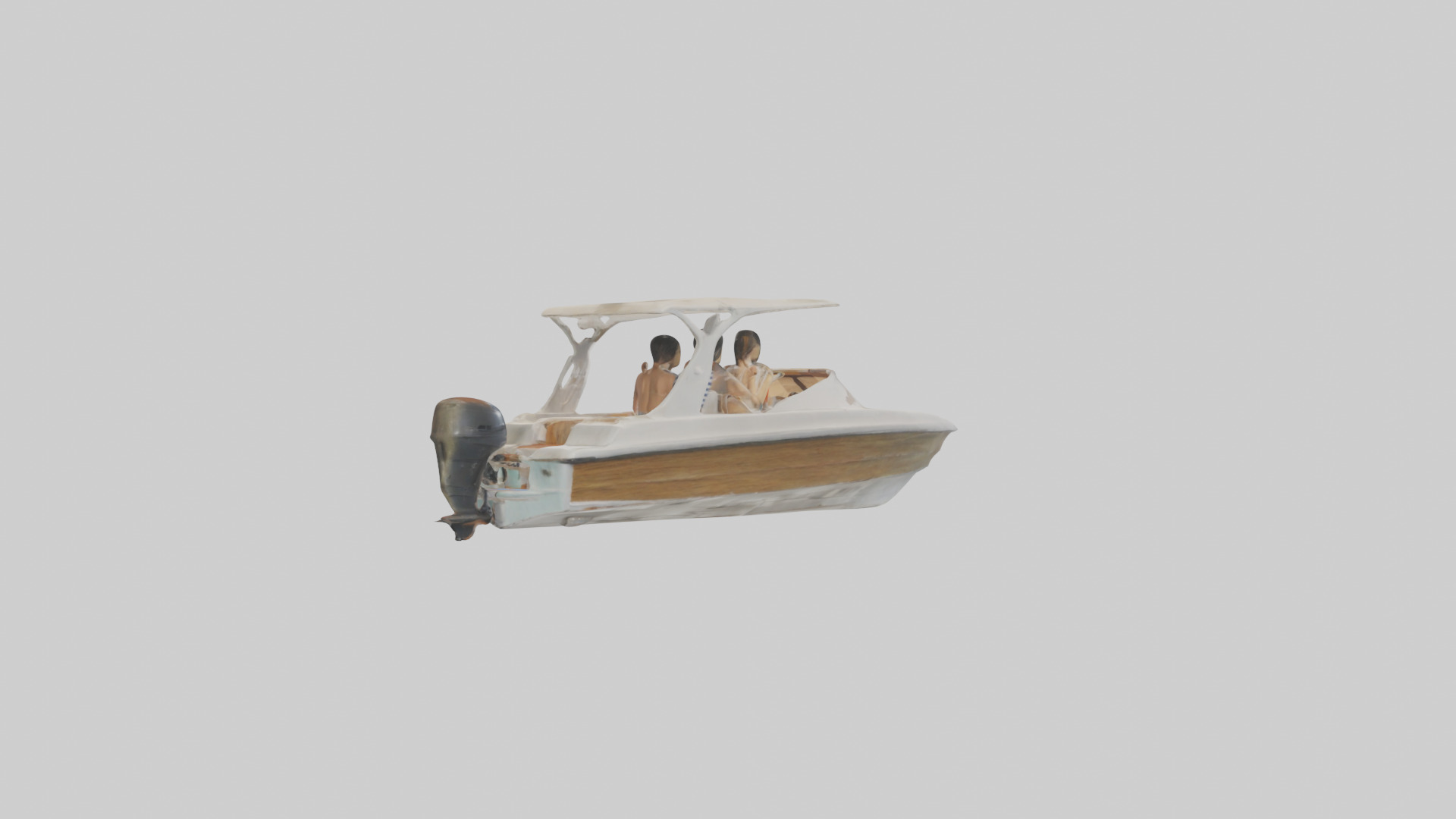 Boating Trip model 3D model_2