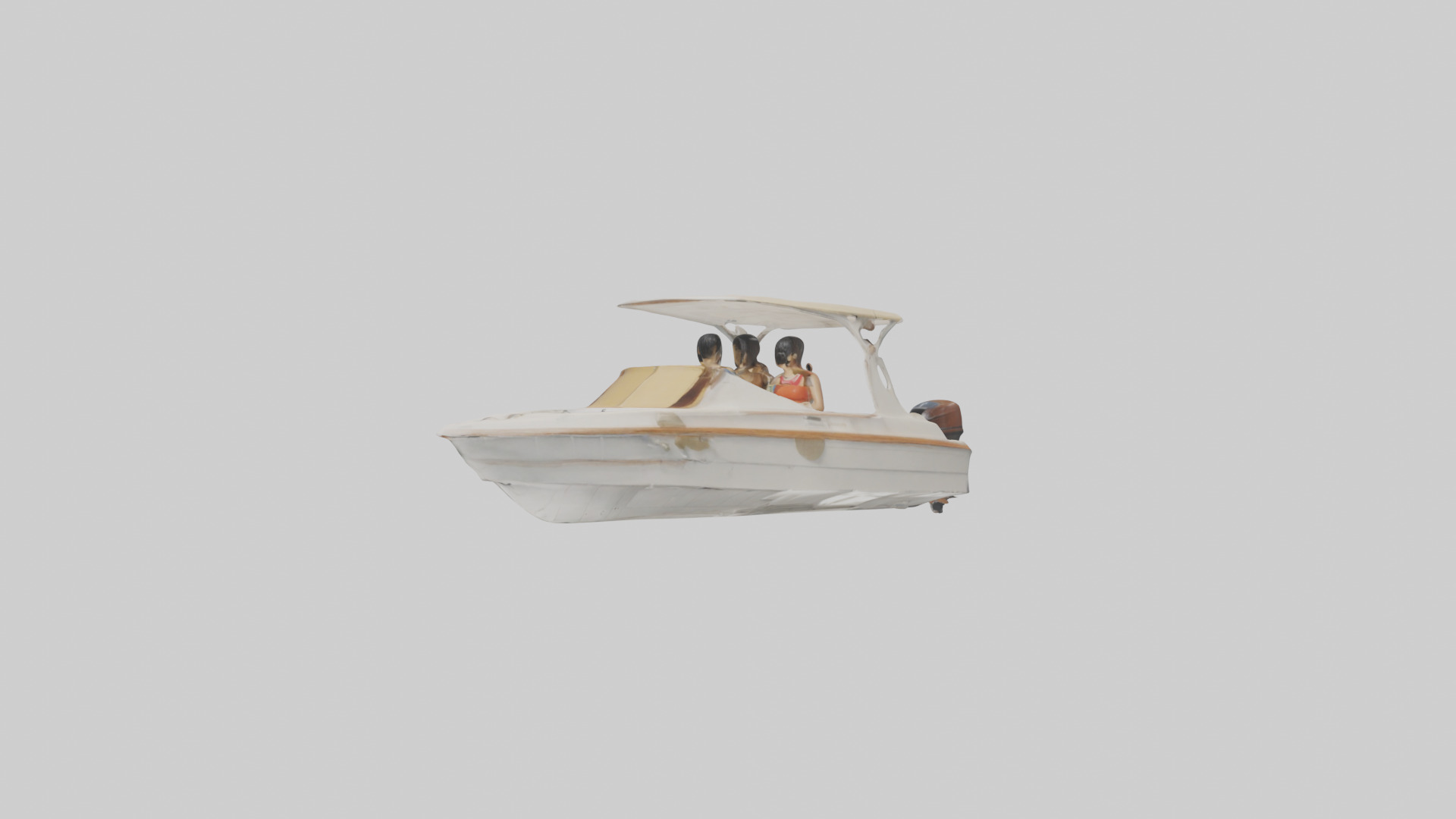 Boating Trip model 3D model_8