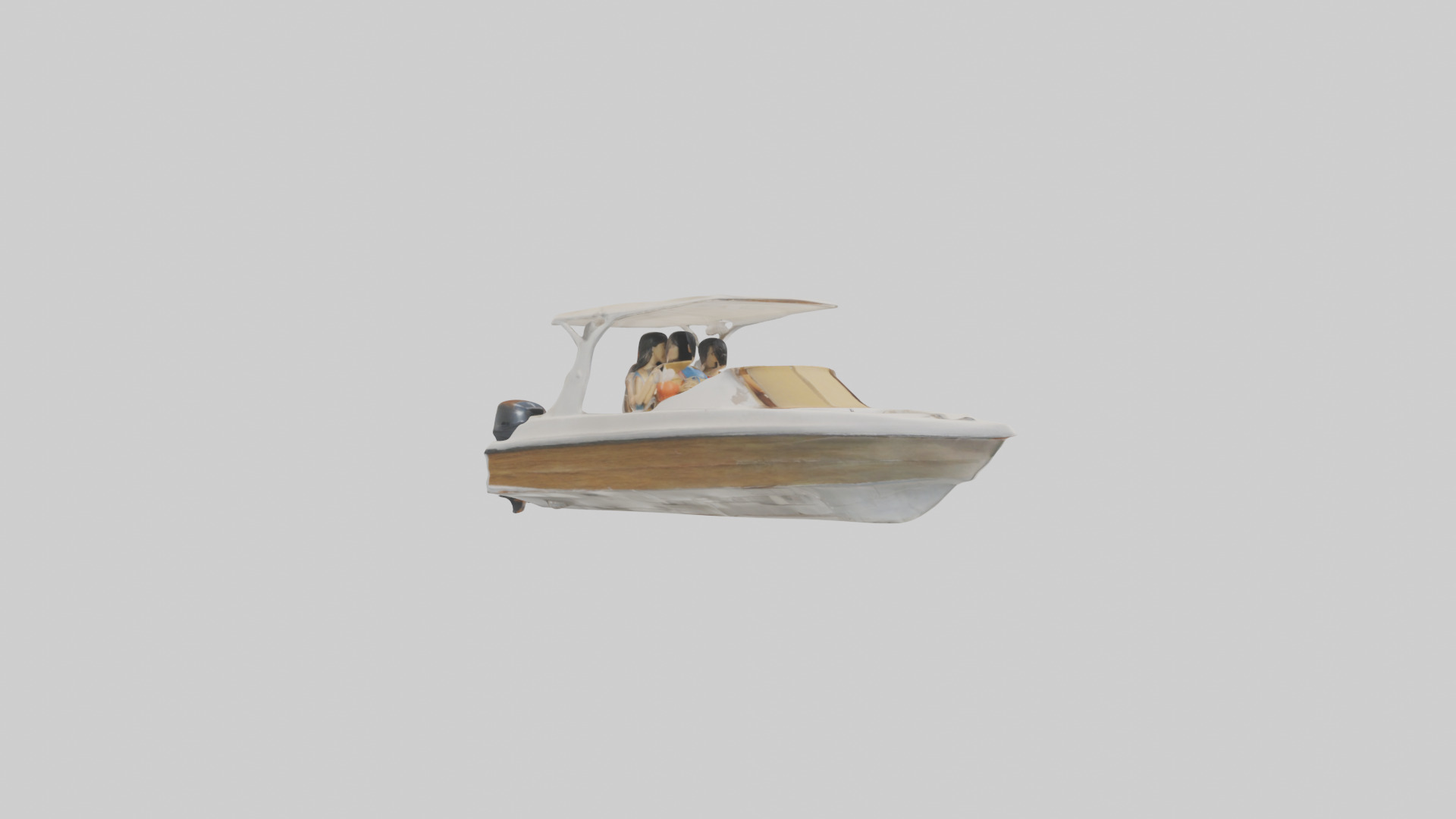 Boating Trip model 3D model_11
