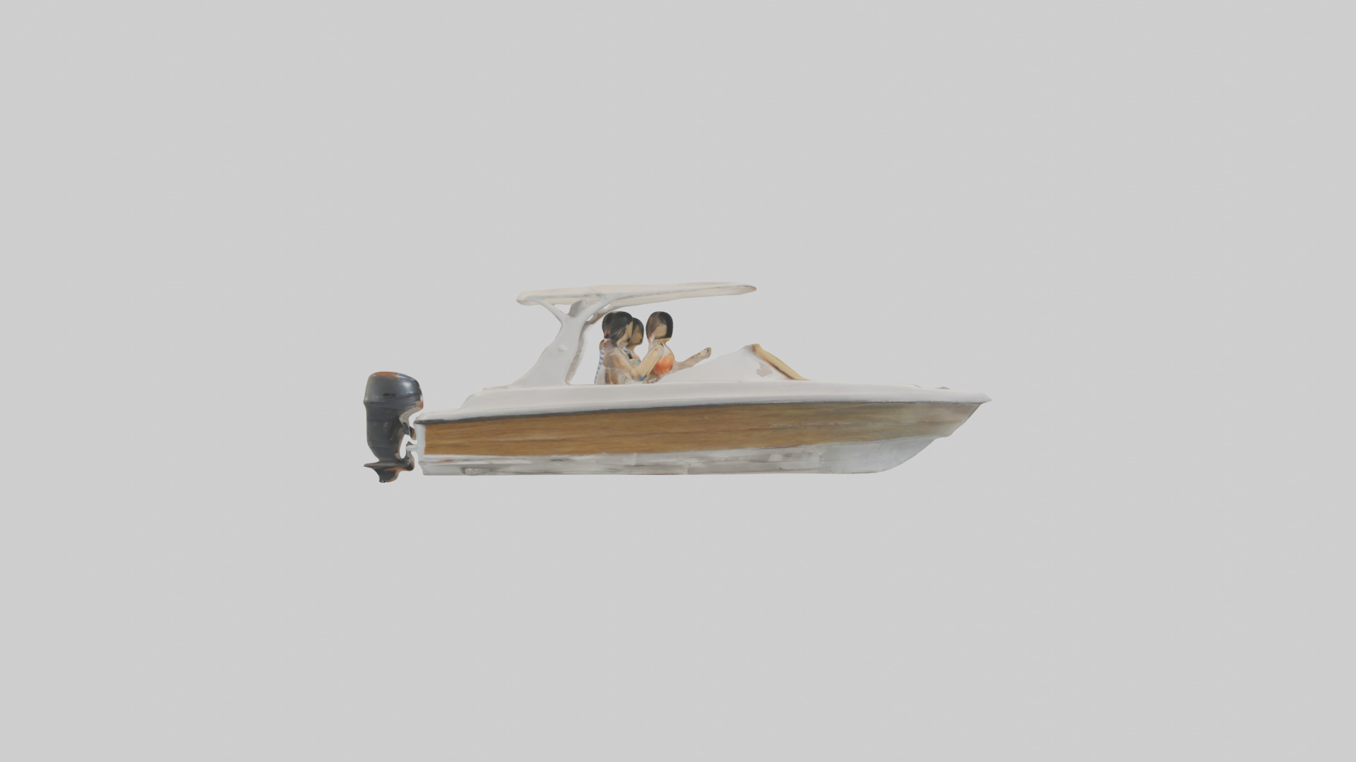 Boating Trip model 3D model_13