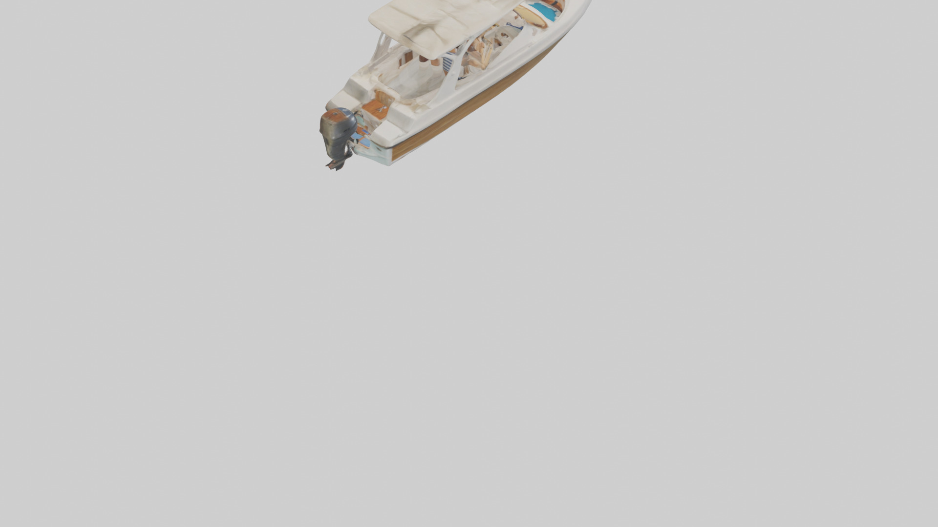 Boating Trip model 3D model_4