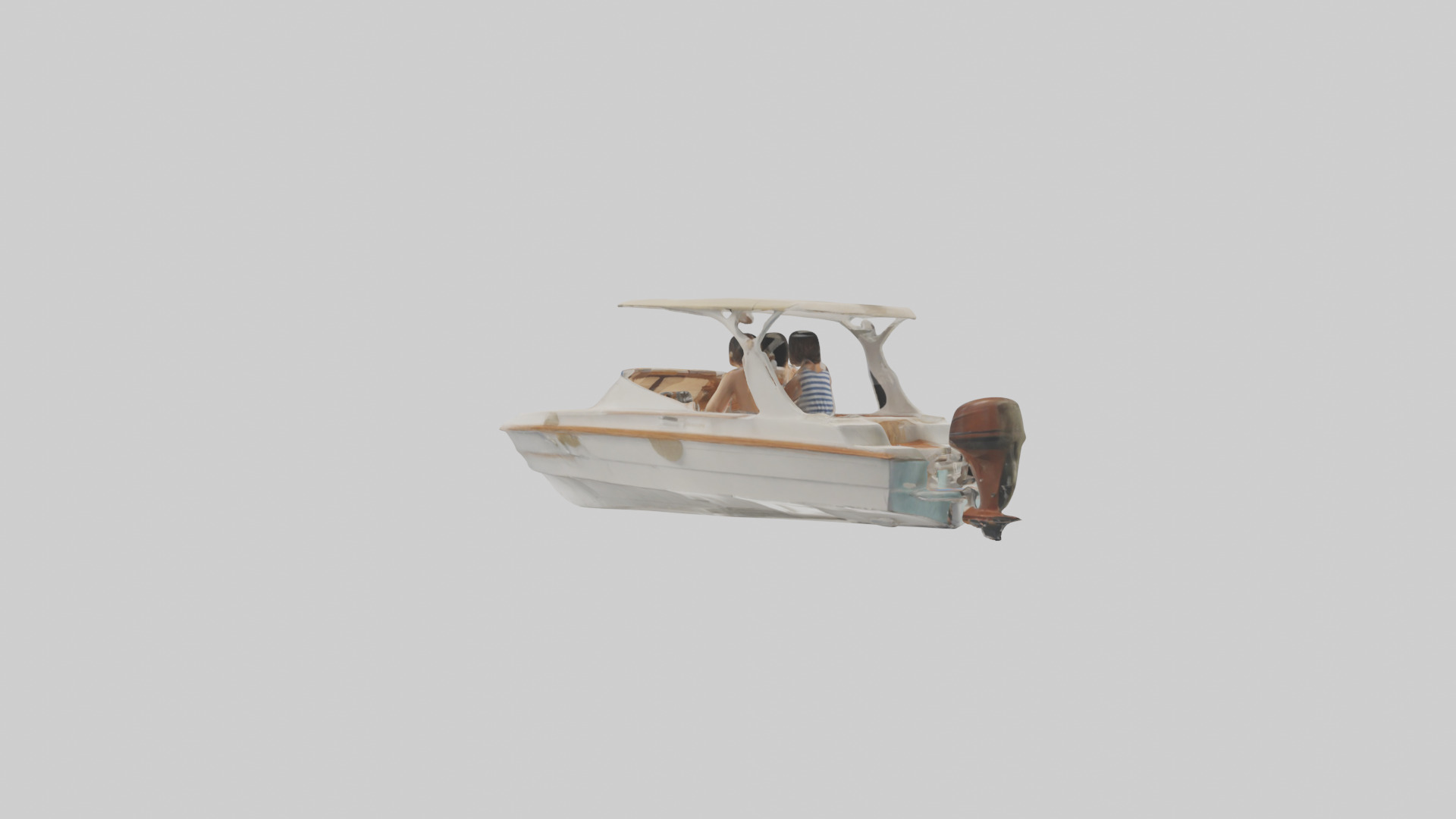 Boating Trip model 3D model_1