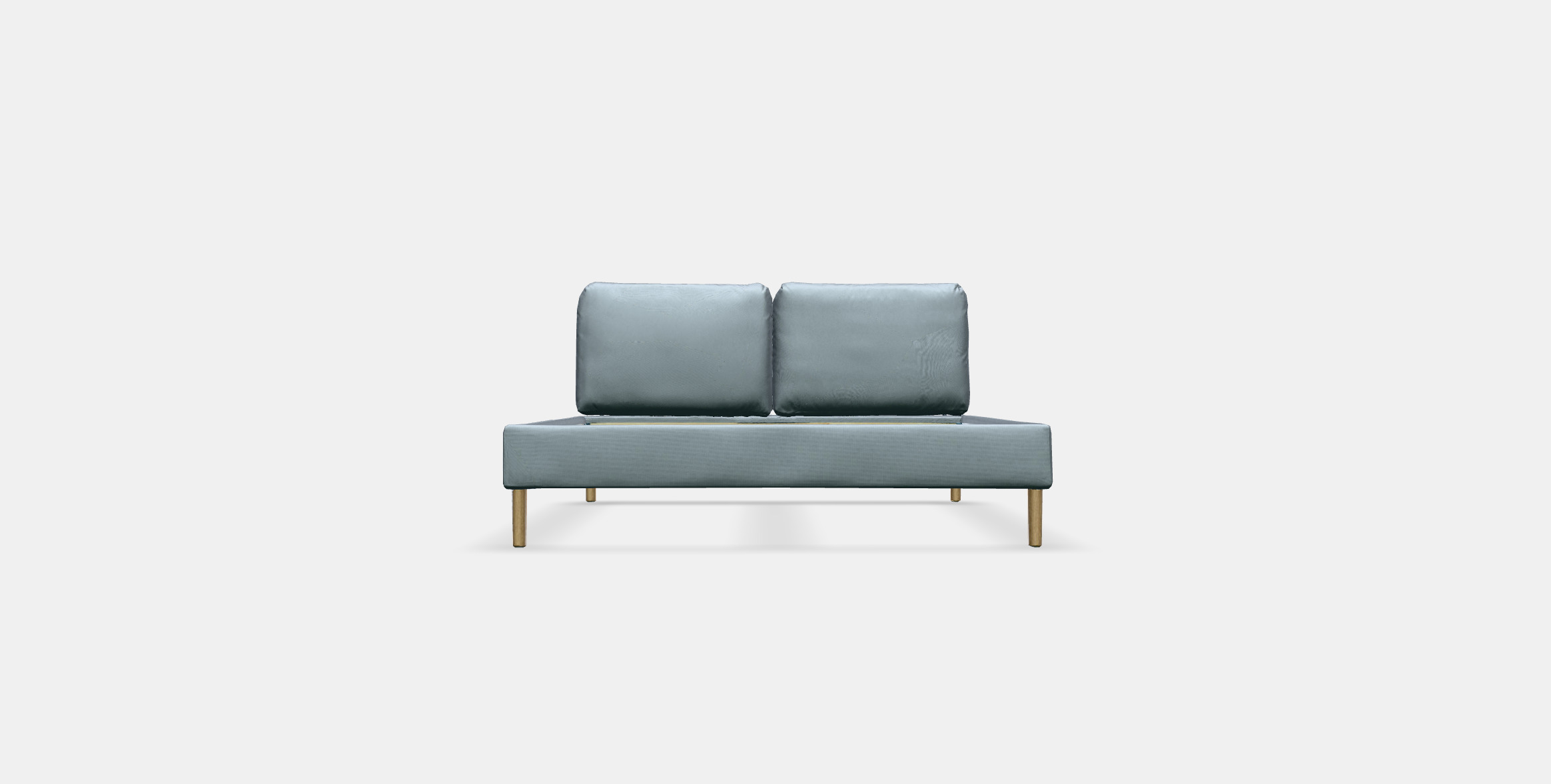 SAGESUND Upholstered bed frame Low-poly 3D model_10