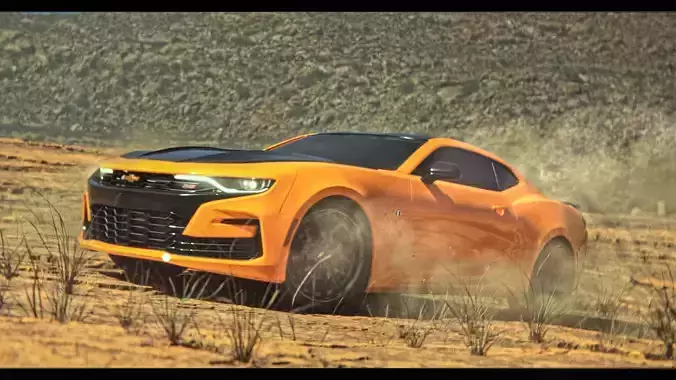 CAMARO RS 2019 Transformers 6 concept 3D model