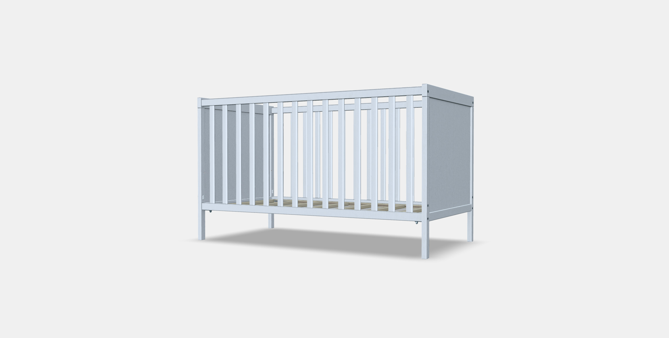 SUNDVIK Cot 3D model_2