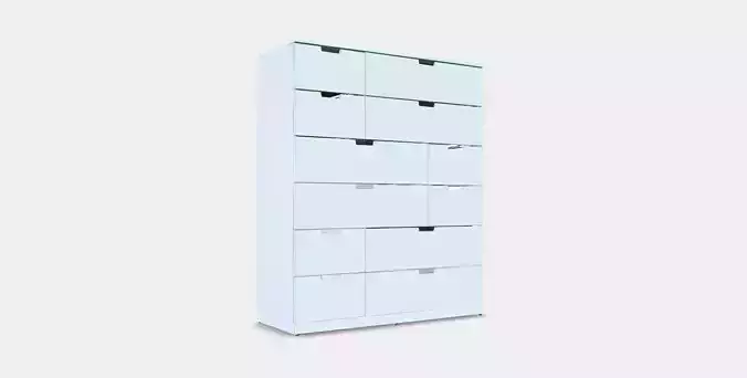 NORDLI Chest of 12 drawers 1