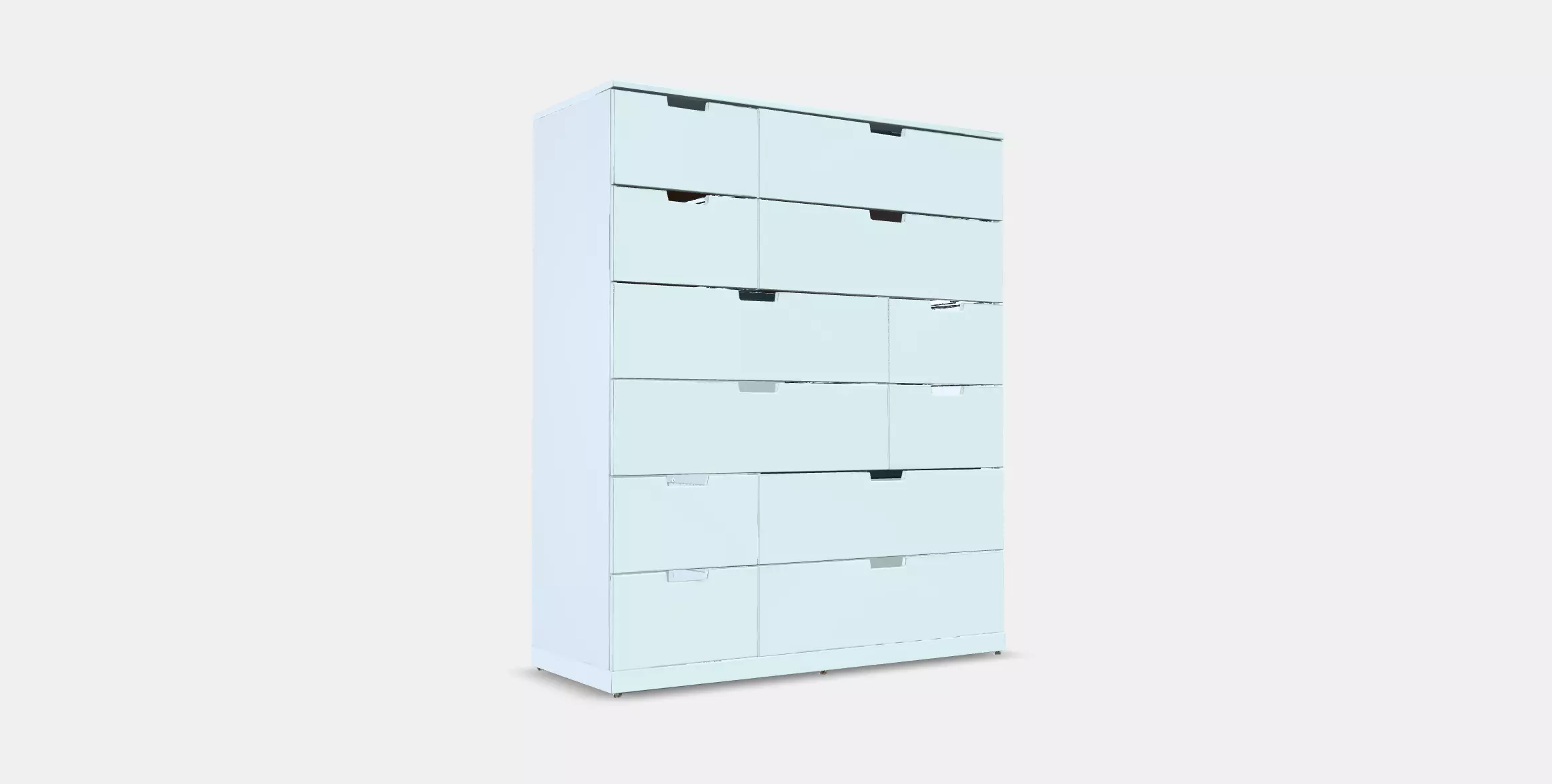NORDLI Chest of 12 drawers 1 3D model_0