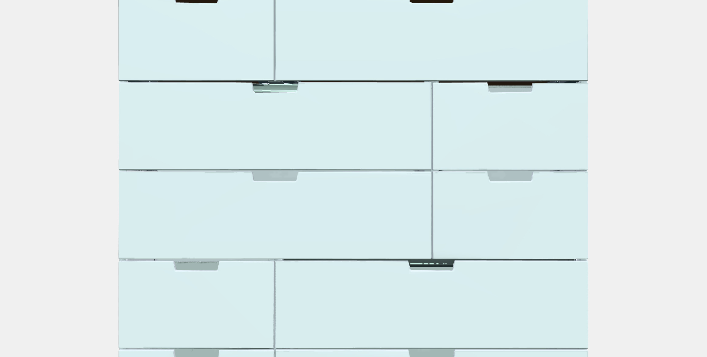 NORDLI Chest of 12 drawers 1 3D model_11
