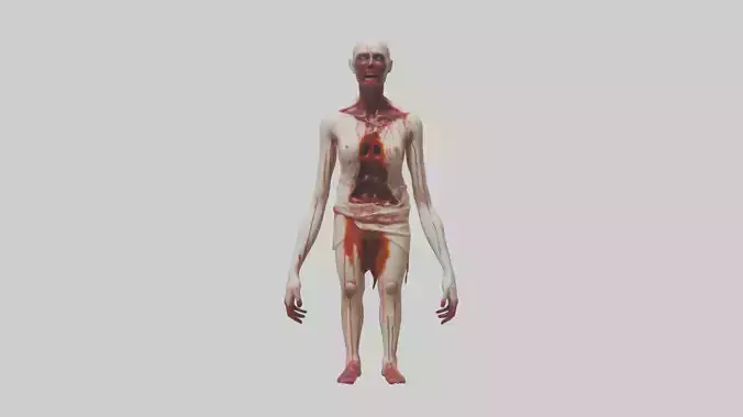 Bloody figure model