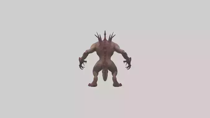 Bloodthirsty creature model