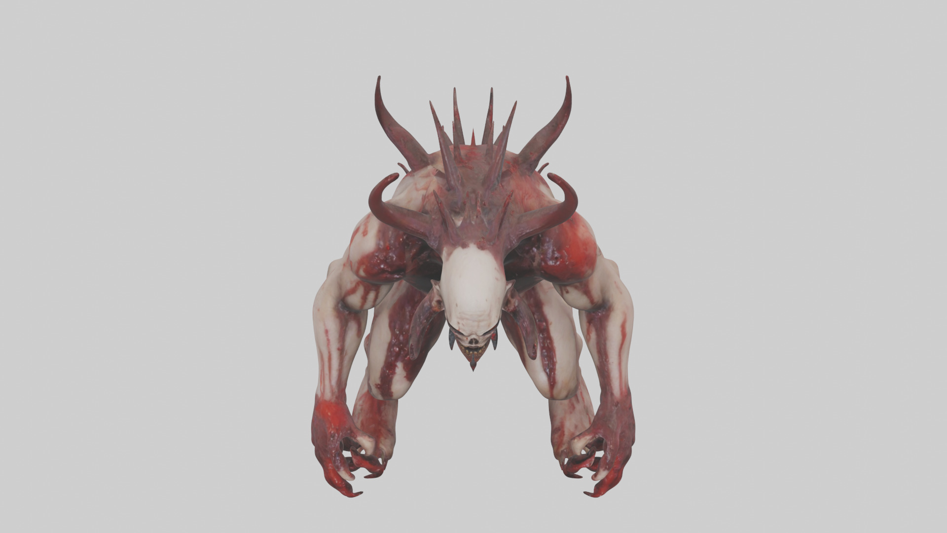 Bloodspattered fiend model 3D model_16