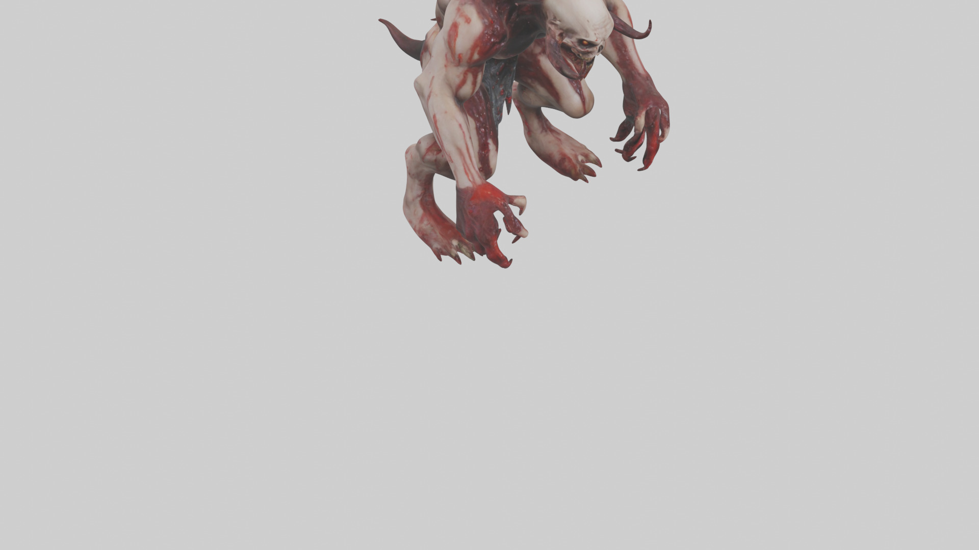 Bloodspattered fiend model 3D model_6