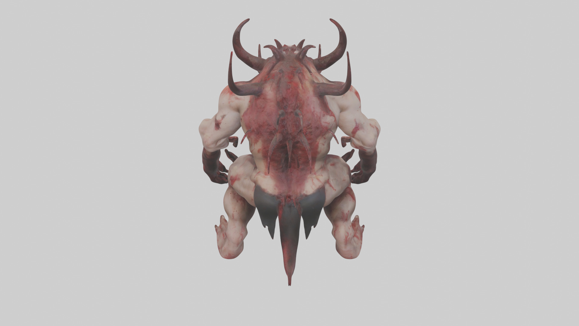 Bloodspattered fiend model 3D model_15